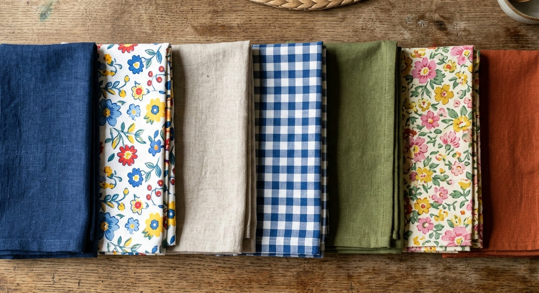 The Best Table Linen Colors and Patterns for Small Dining Spaces