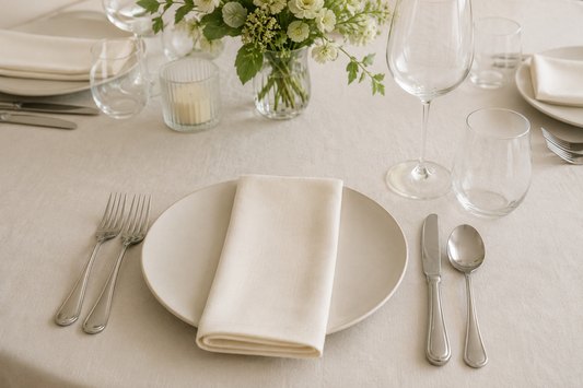 How to Create a Neutral Table Setting That Works Year-Round