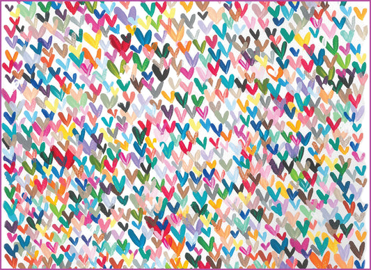 A Million Hearts Placemats 21x15