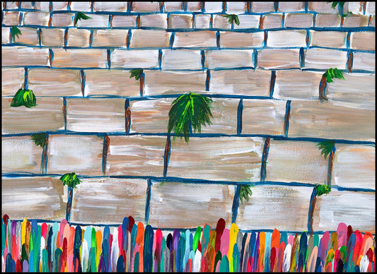 Bright Western Wall Placemats 21x15