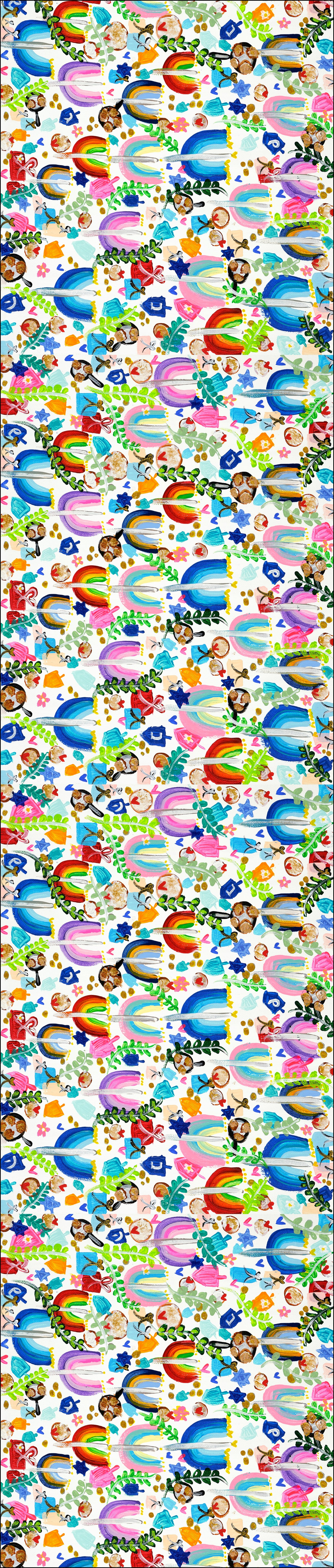 Everything Hanukkah Table Runner 14x72