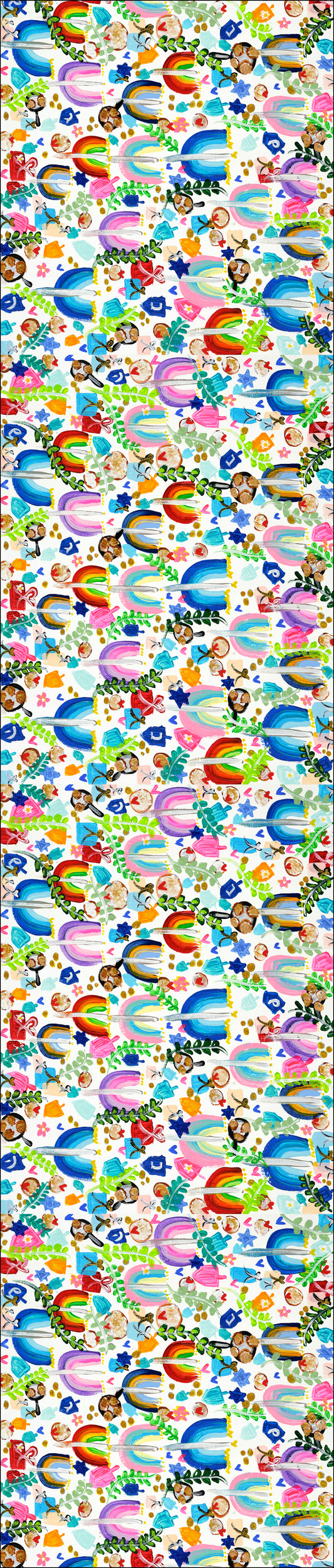 Everything Hanukkah Table Runner 16x108