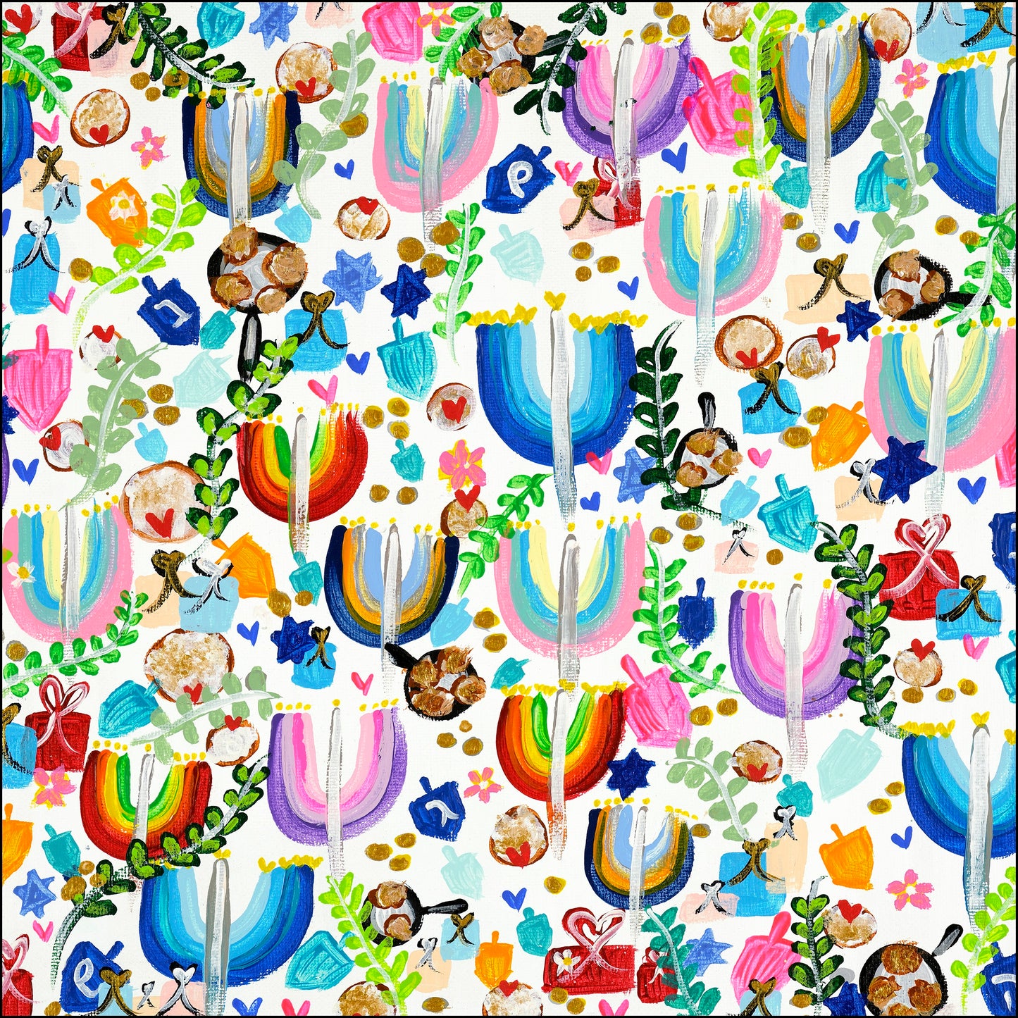Everything Hanukkah Napkins 18x18 4PK