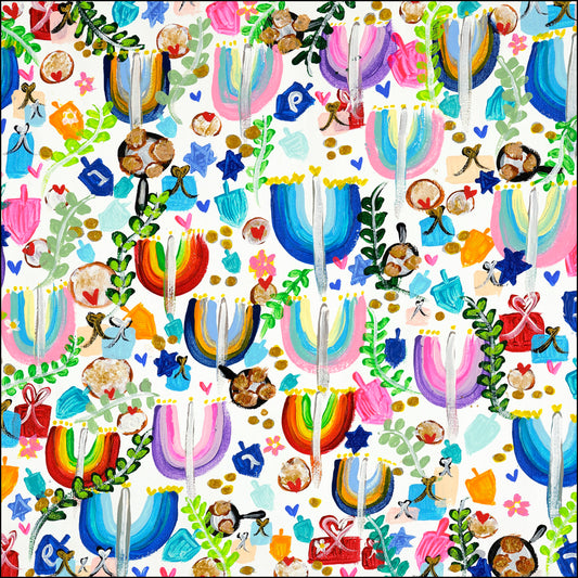 Everything Hanukkah Napkins 18x18 4PK