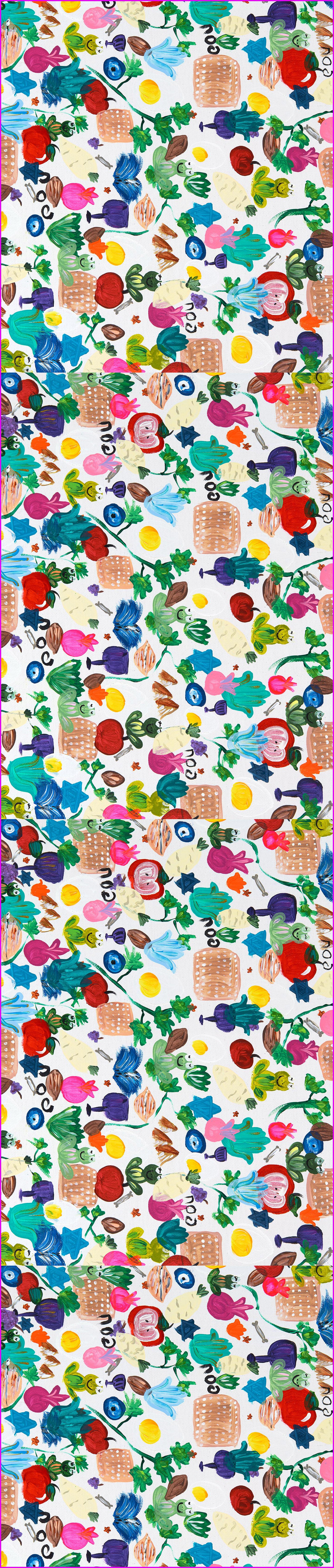 Everything Passover Table Runner 14x72