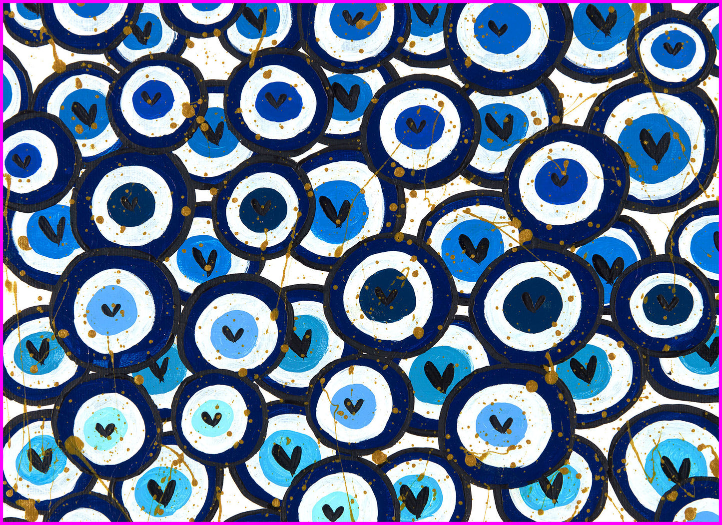 Evil Eyes Placemats 21x15
