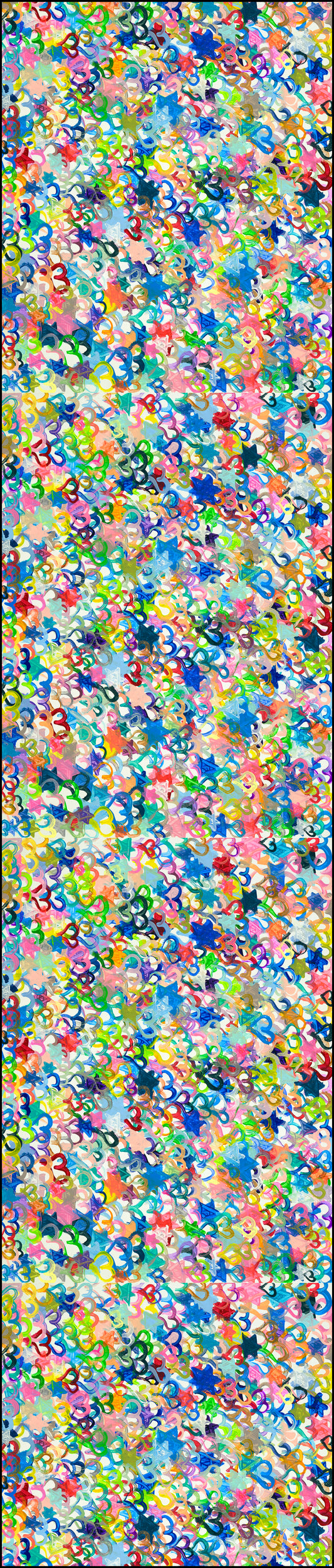 Hearts Magens Table Runner 16x108