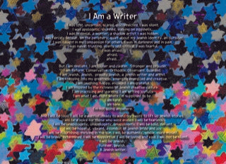 I Am A Writer Placemat 21x15