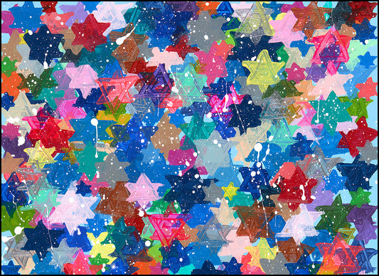 Jewish Star Placemats 21x15