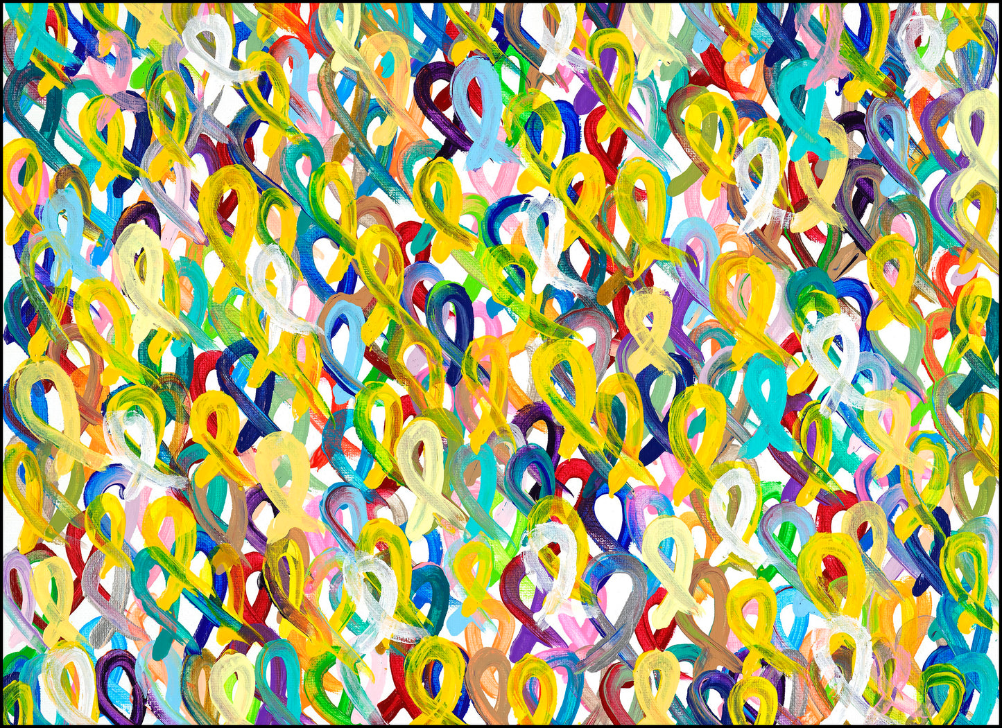 CUSTOM Rainbow Hope Placemats 21x15 CUSTOM