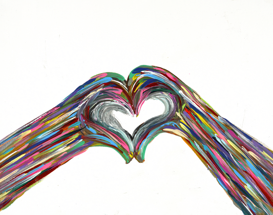 Heart Hands Placemats 21x15