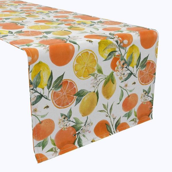 Oranges & lemons Cotton Table Runners