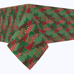 Christmas tree Patchwork Cotton Rectangles