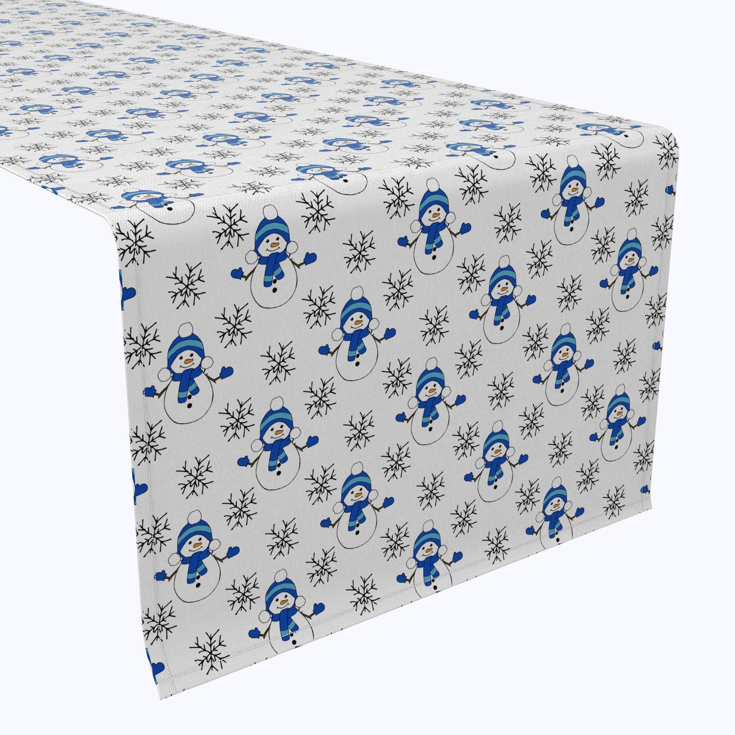 Snowmen & Snowflakes Cotton Table Runners