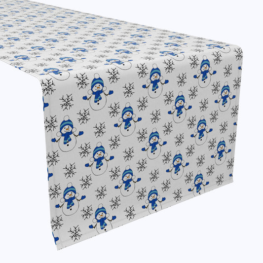 Snowmen & Snowflakes Cotton Table Runners