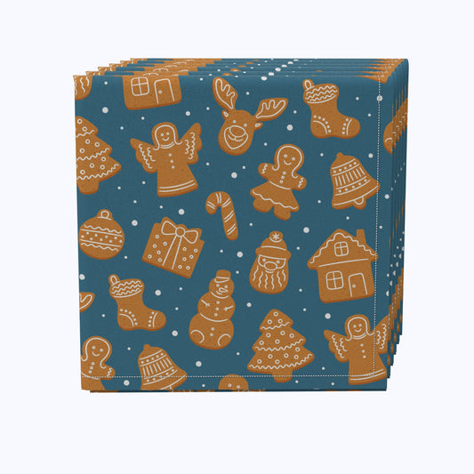 Christmas Gingerbread Cookies  Cotton Napkins