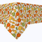 Bold Autumn Pumpkins Cotton Rectangles