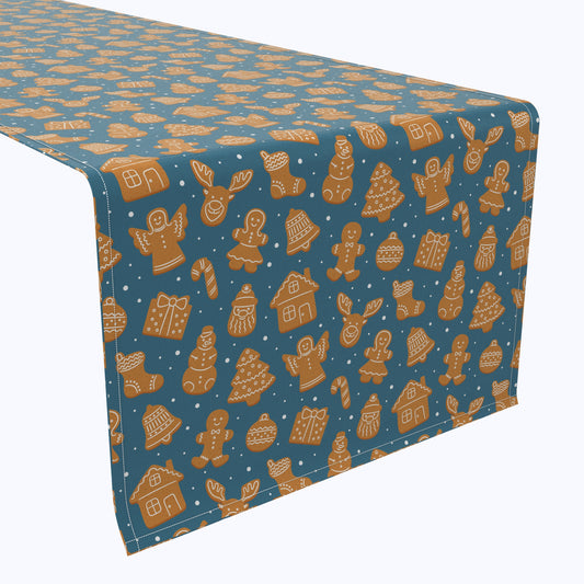 Christmas Gingerbread Cookies  Cotton Table Runners