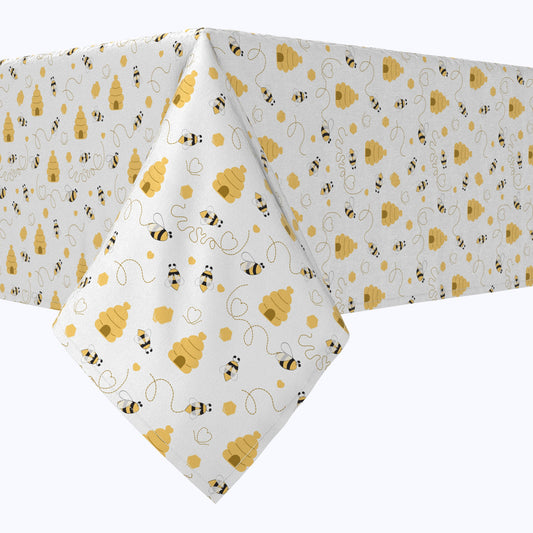 Bees & Bee hives Cotton Squares