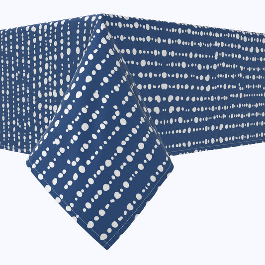 Dots in Stripes Cotton Squares