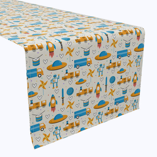 Kids Toys Cotton Table Runners