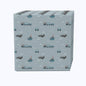 Blue Transportation Vehicles Cotton Napkins