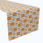 Abstract Autumn Stripe Cotton Table Runners