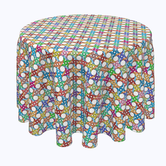 Abstract Colorful Octagon Rounds