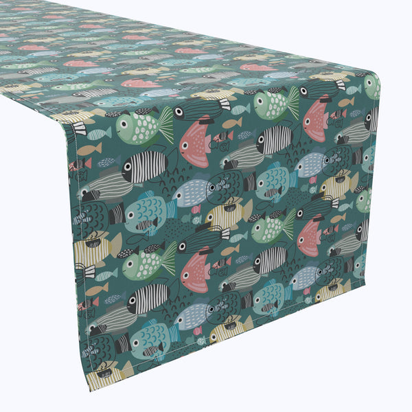Abstract Fish Table Runners