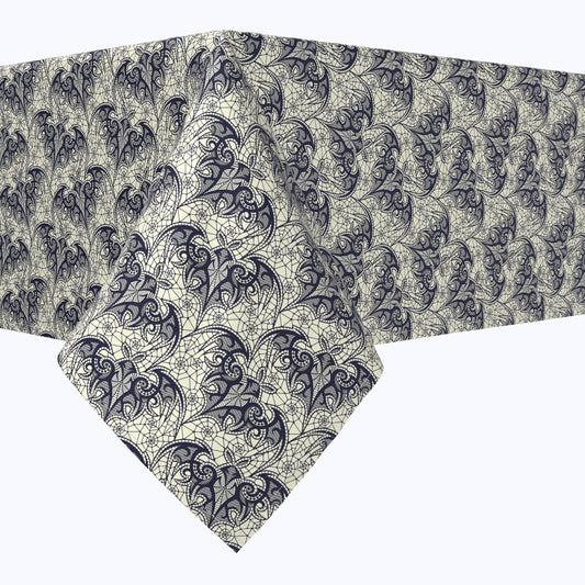 Abstract Lace Bats Rectangles