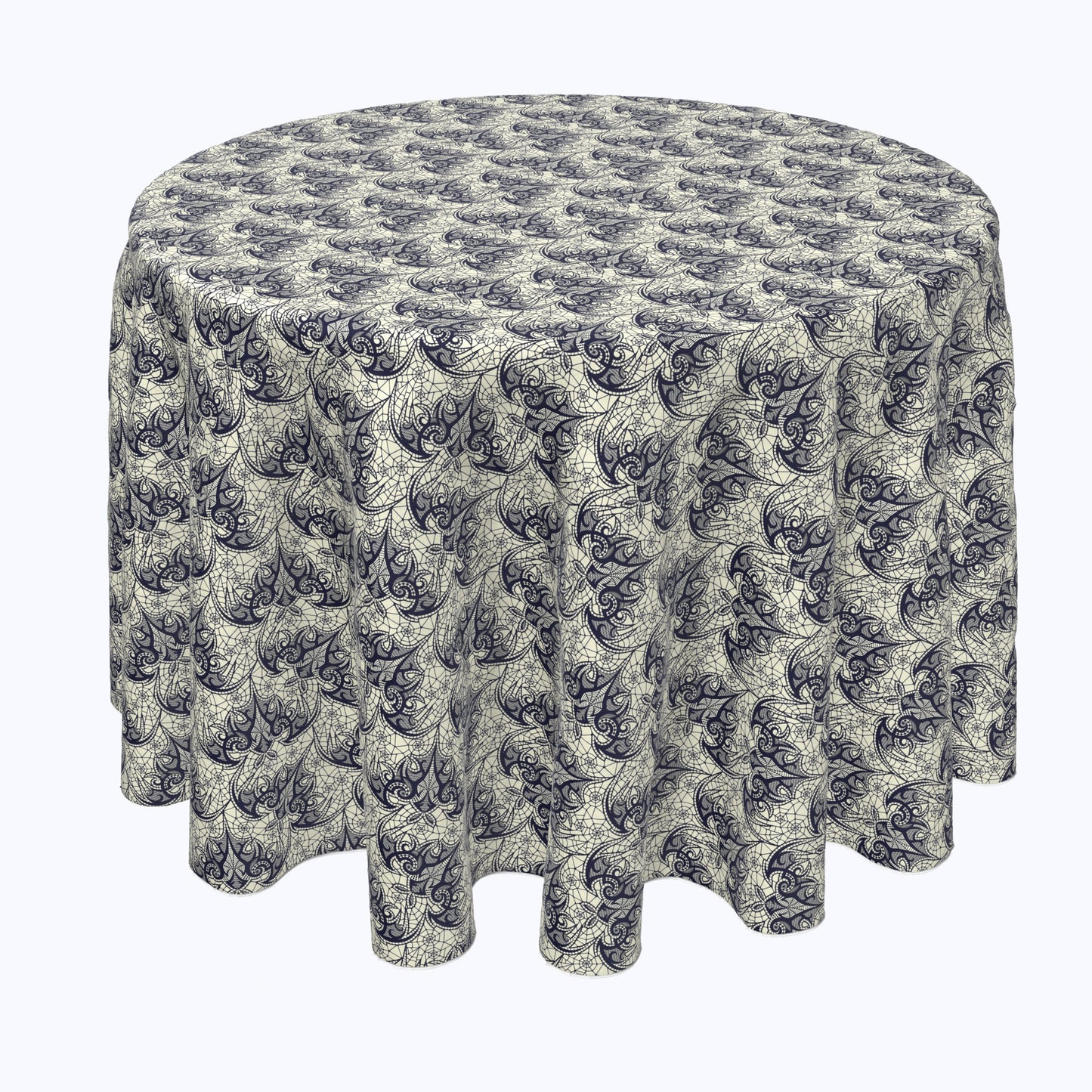 Abstract Lace Bats Rounds