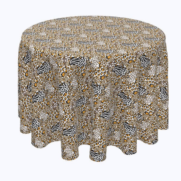Abstract Leopard Skin Squares