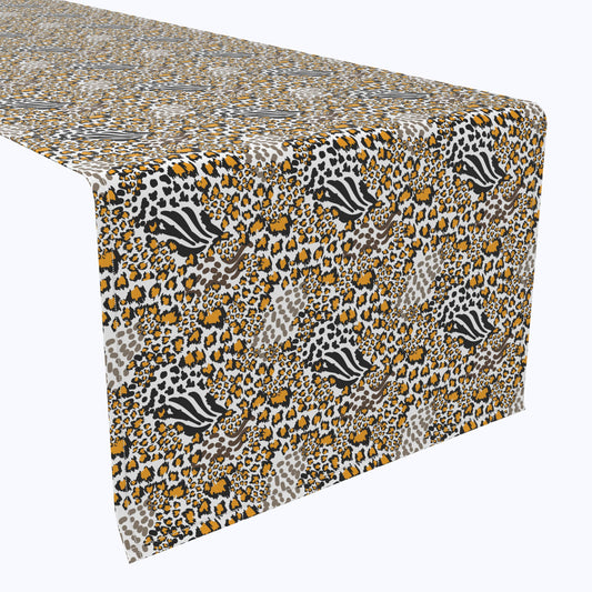 Abstract Leopard Skin Runners