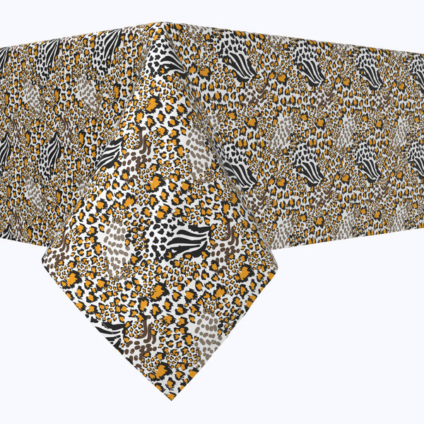 Abstract Leopard Skin Squares