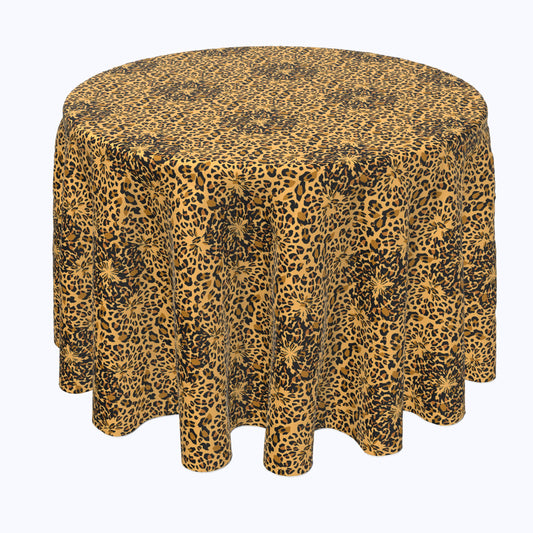 Abstract Leopard Spots Rounds