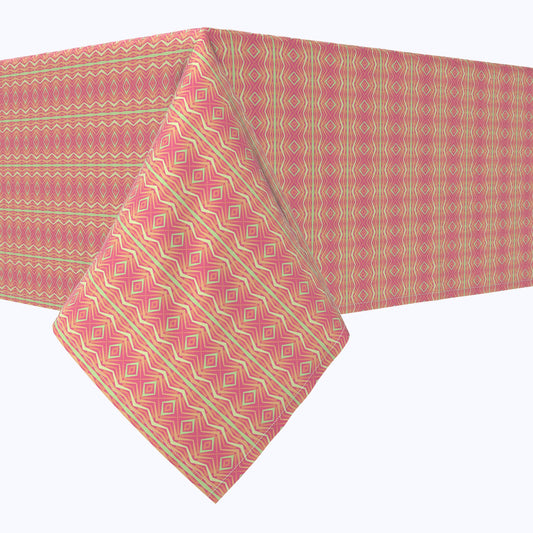 Abstract Summer Cotton Rectangles