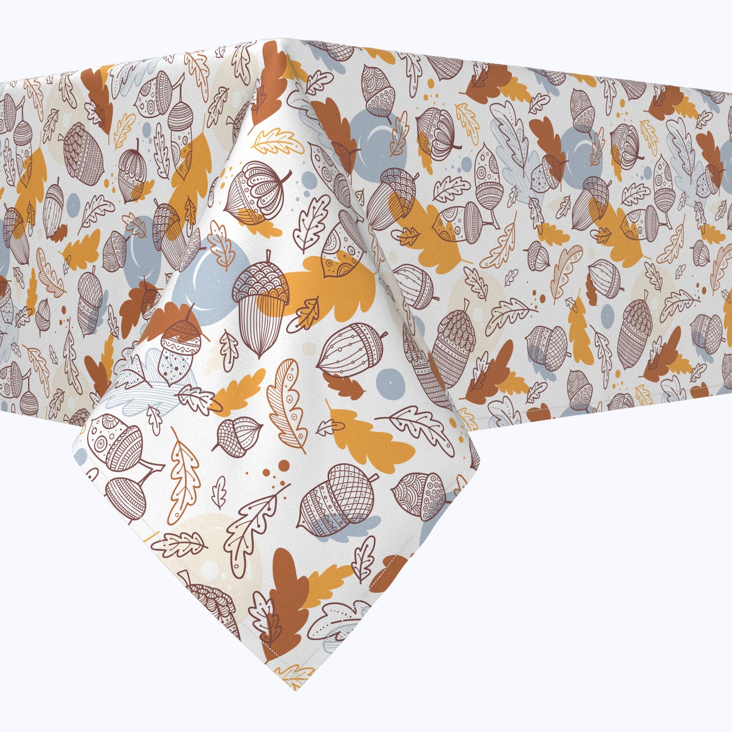Acorns Allover Rectangle Tablecloths