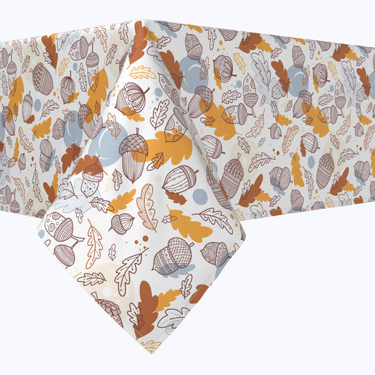 Acorns Allover Rectangle Tablecloths