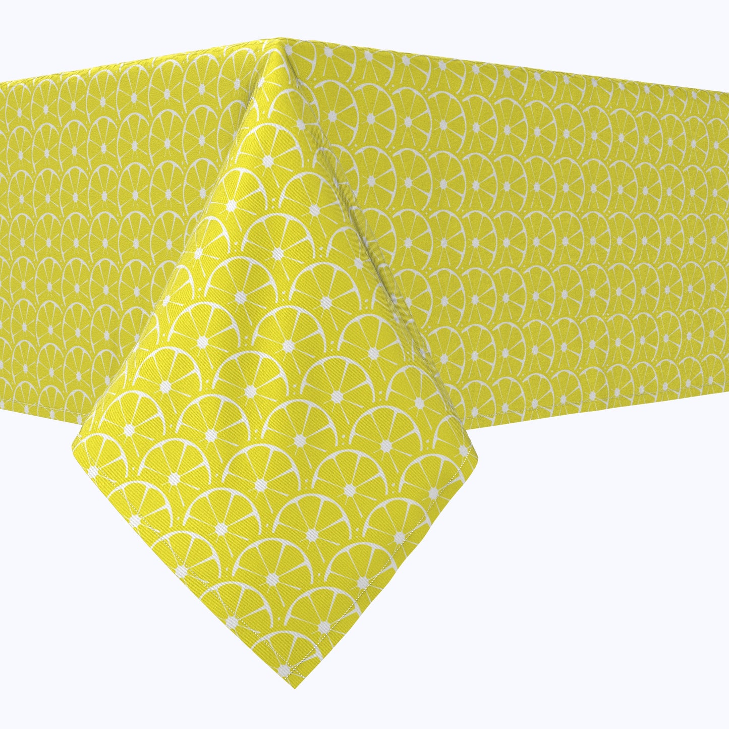 Allover Lemon Slices Cotton Rectangles