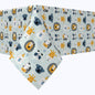 Animal Faces Cotton Rectangles