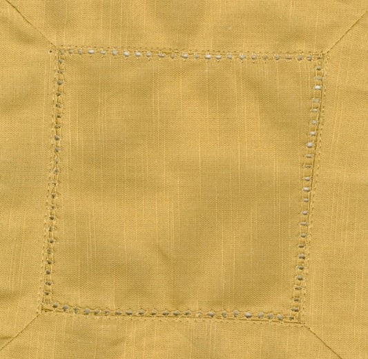 Hemstitch Cocktail Napkins 6 x 6 ( 1 dozen)