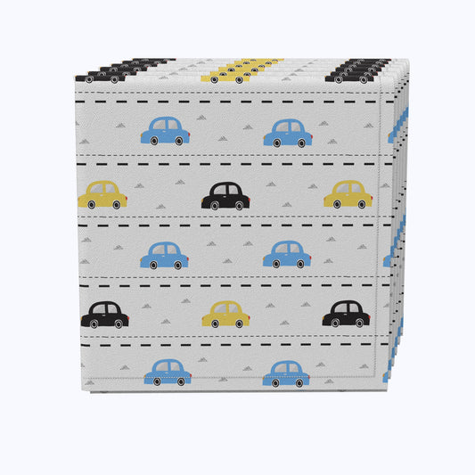Automobile Stripe Napkins