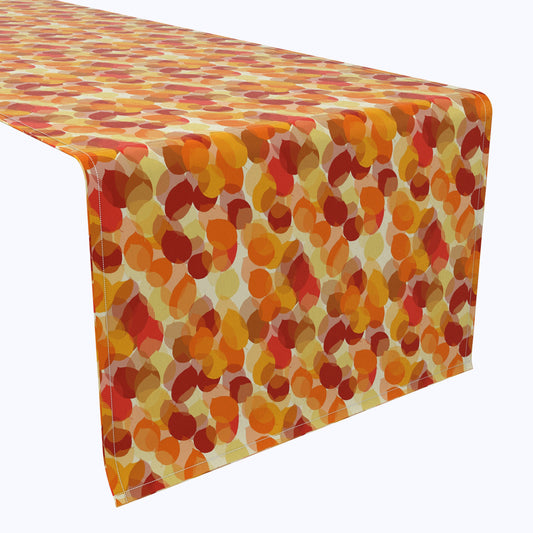 Autumn Abstract Leaves Table Runners