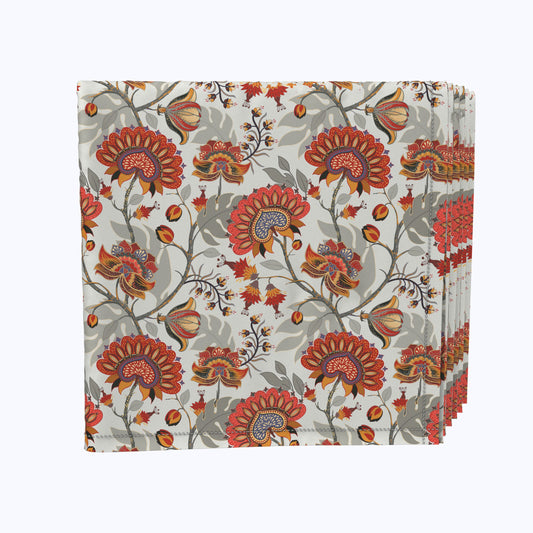 Autumn Paisley Napkins