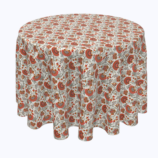 Autumn Paisley Rounds