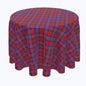 Autumn Tartan Plaid Rounds