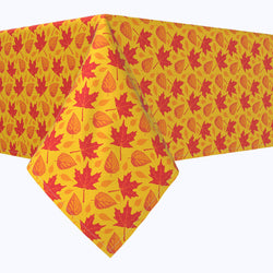 Autumn Leaves Square Tablecloths