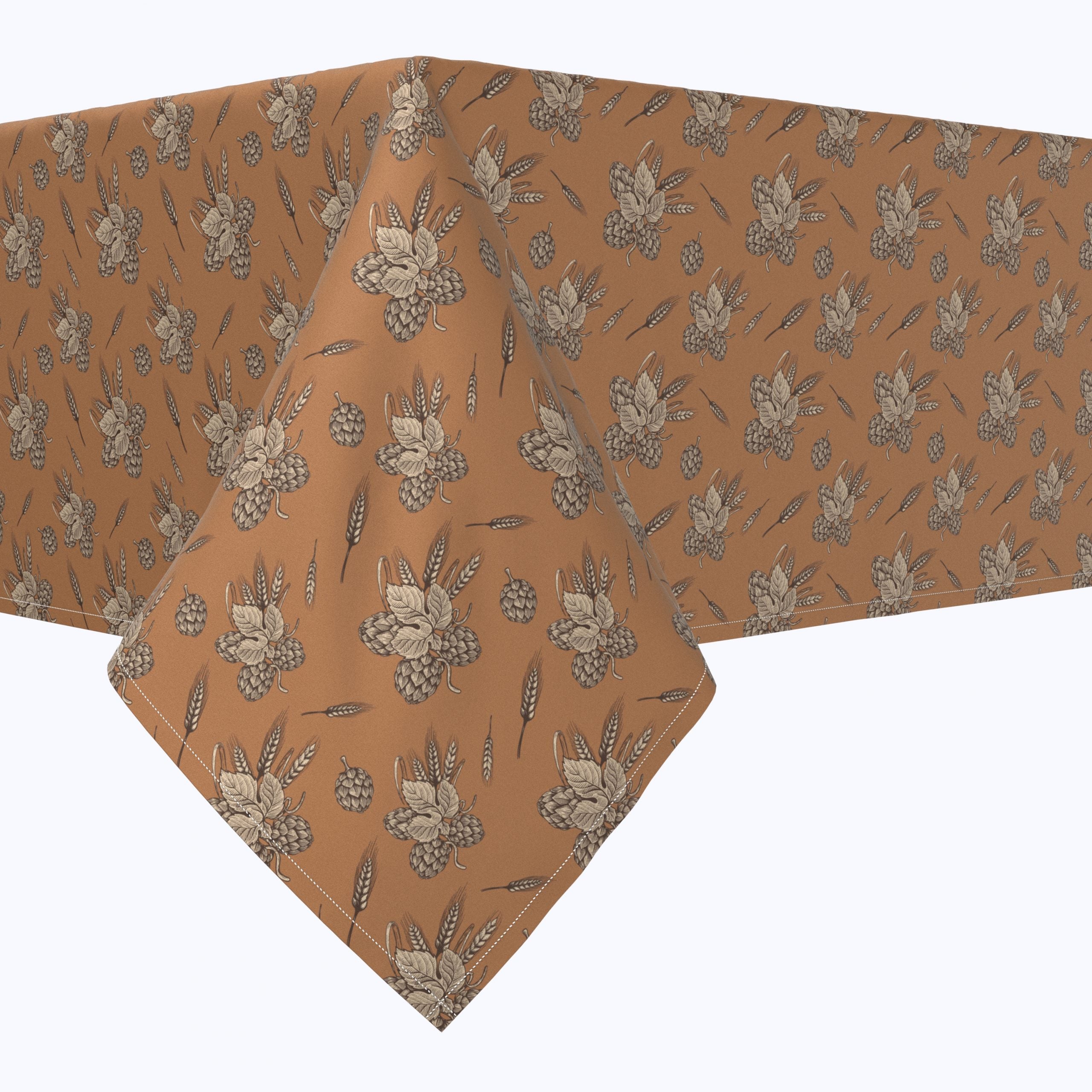 Beer Hops & Wheat Squares – Tablecloth.com