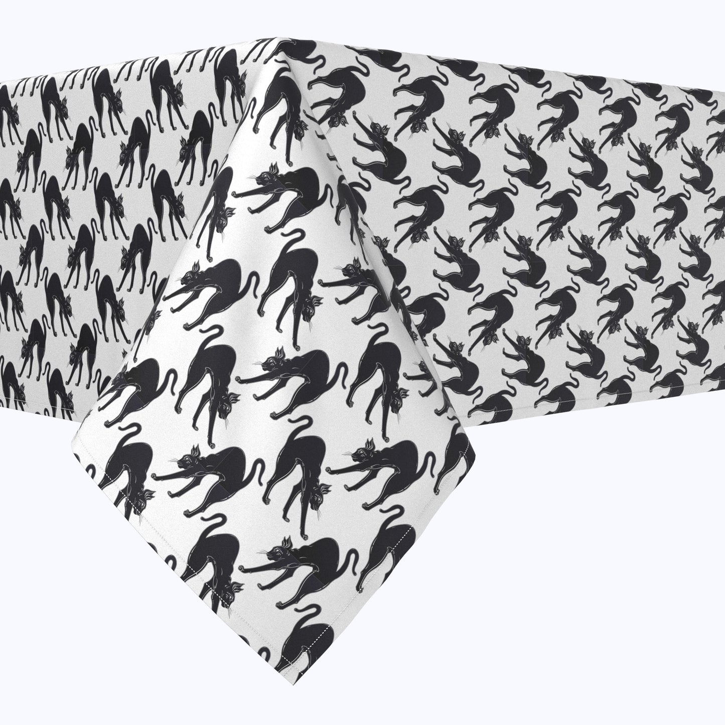 Black Scaredy Cats Rectangles