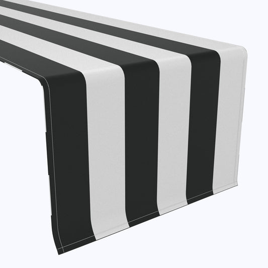 Black & White Cabana Stripe Runners